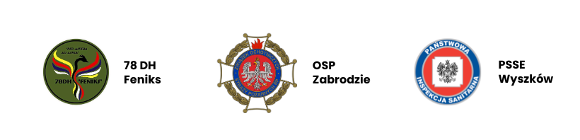 Partnerzy projektu Gotowi bez zasięgu: 78 DH Feniks, OSP Zabrodzie KSRG i PSSE w Wyszkowie
